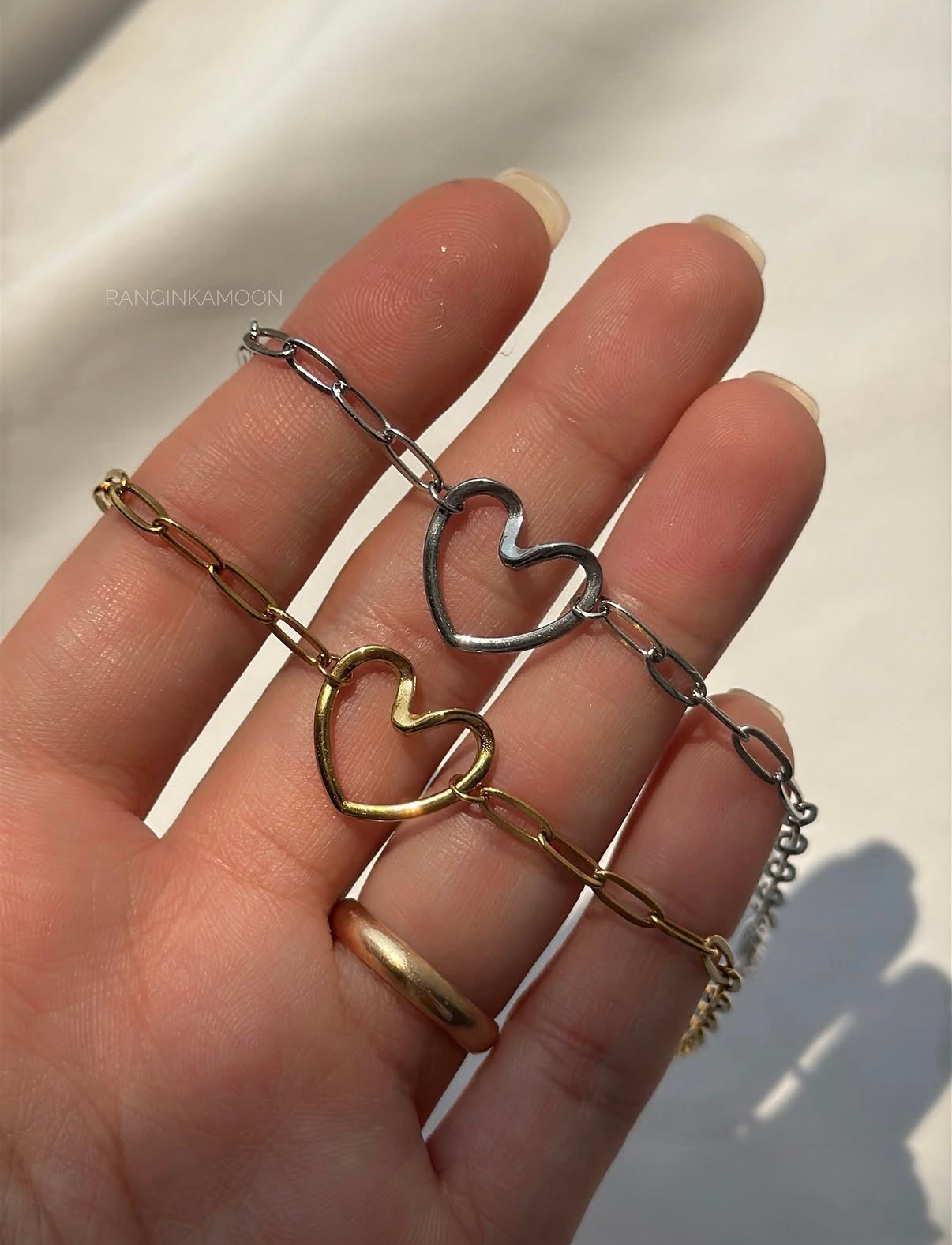 Couple Heart Necklace